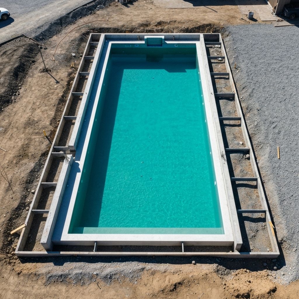 Construcción de Piscina